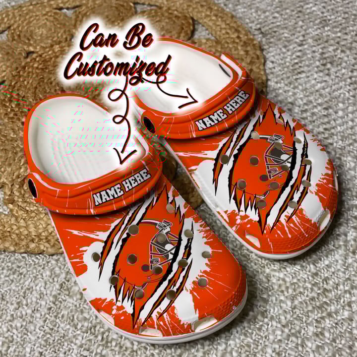 Cleveland Browns Personalized Limited Clog BG269