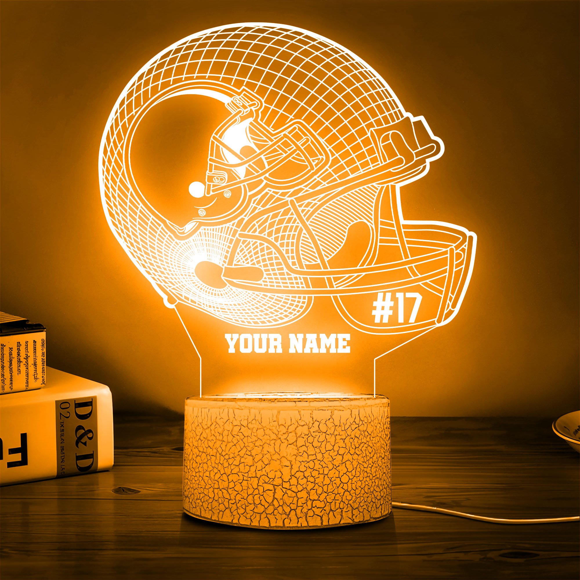 Cleveland Browns Team 3D Led Lamp Custom Name And Year, Sport Lamp, Home Decor 
