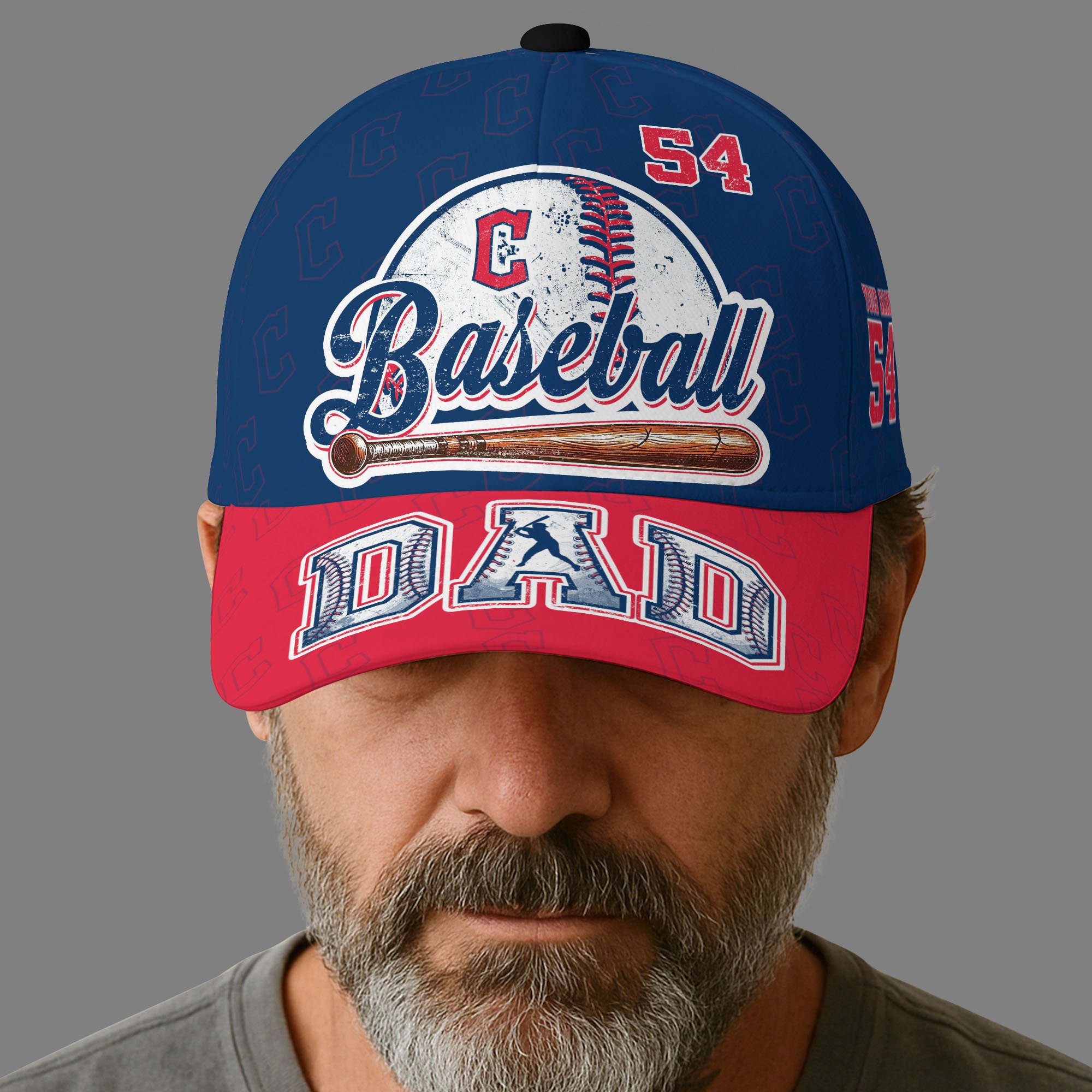 Cleveland Guardians Cap Custom Name And Number, Sport Cap For Fan, Fathers Day Gifts