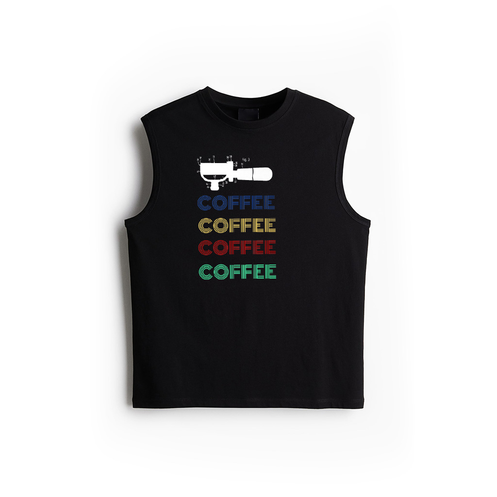Coffee Espresso Tank Tops Men Women Vintage Retro Graphic Premium Tank Top