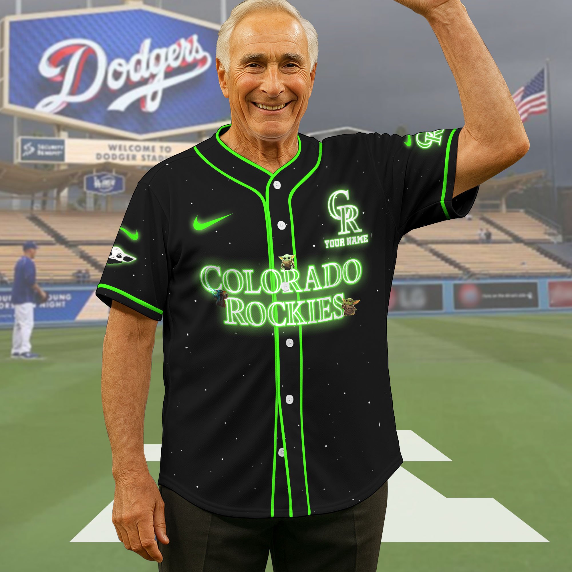 Colorado Rockies Baseball Shirt X Baby Yoda Custom Name , Baseball Jersey Editions Limited 2025, Sport Shirts, Gift For Fans