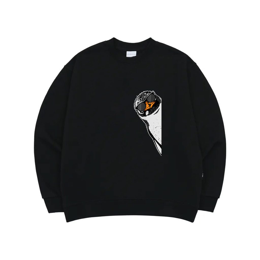 Cool Penguin Lover Boys Kids Sunglases Penguin Sweatshirt