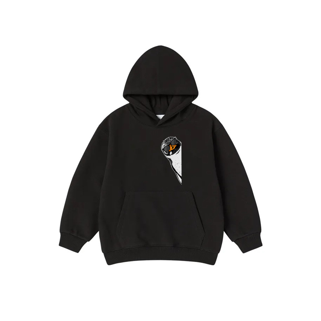 Cool Penguin Lover Boys Kids Sunglases Penguin Hoodie