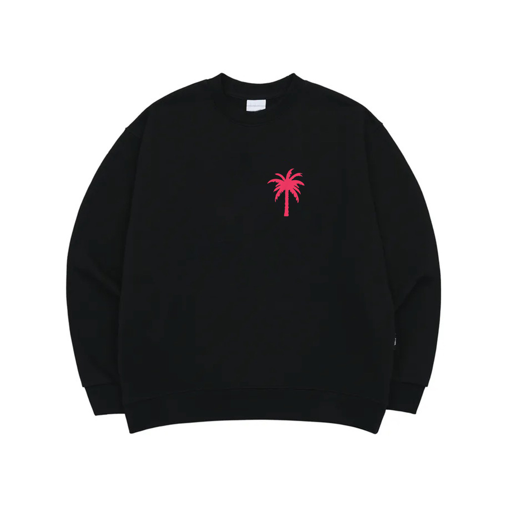 Cool Summer Vacation Men Women Sunset Beach Palm Tree Sweatshirt