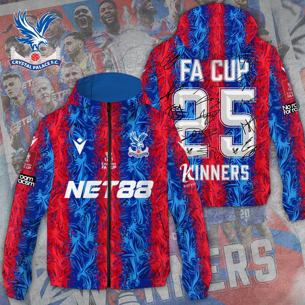 Crystal Palace Champion 2025 FC Windbreaker Jacket GNT6004