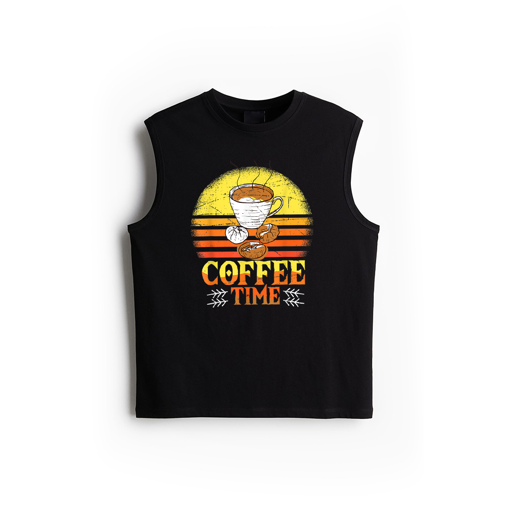 Cup Of Coffee Espresso Capucciono Vinatage Retro Design Tank Top