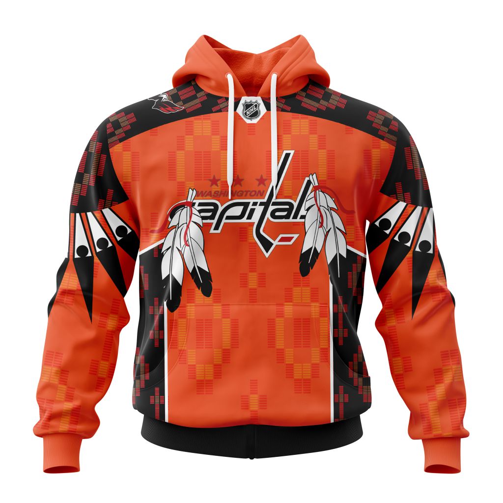 Customized NHL Washington Capitals Specialized Design Child Lives Matter 2023 Unisex Pullover Hoodie