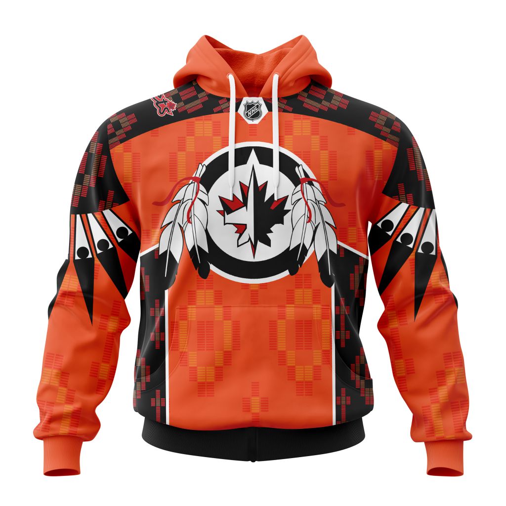 Customized NHL Winnipeg Jets Specialized Design Child Lives Matter 2023 Unisex Pullover Hoodie