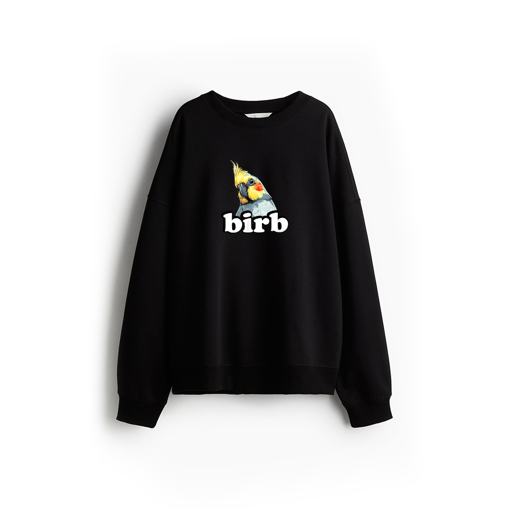 Cute Bird Birb Meme Sweatshirt