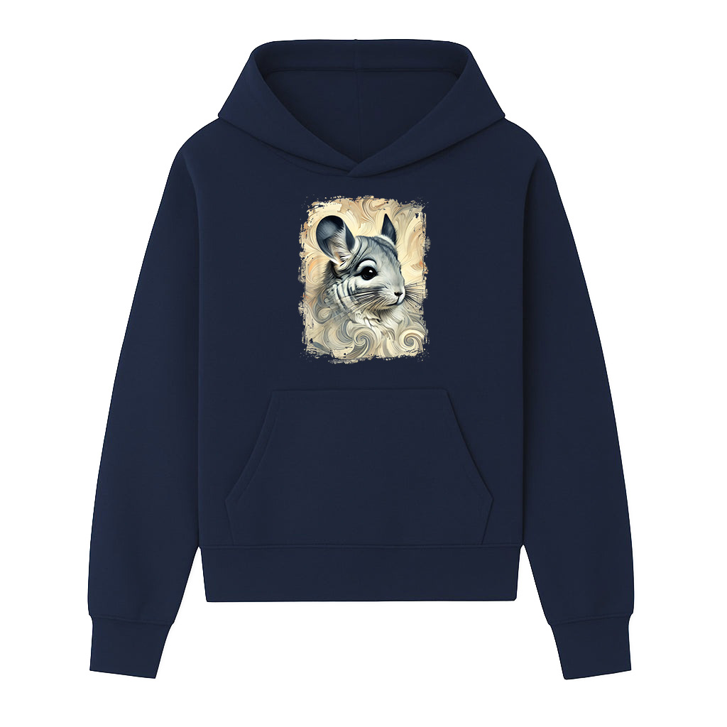 Cute Chinchilla Colourful And Abstract Artwork Hoodie - Image 5