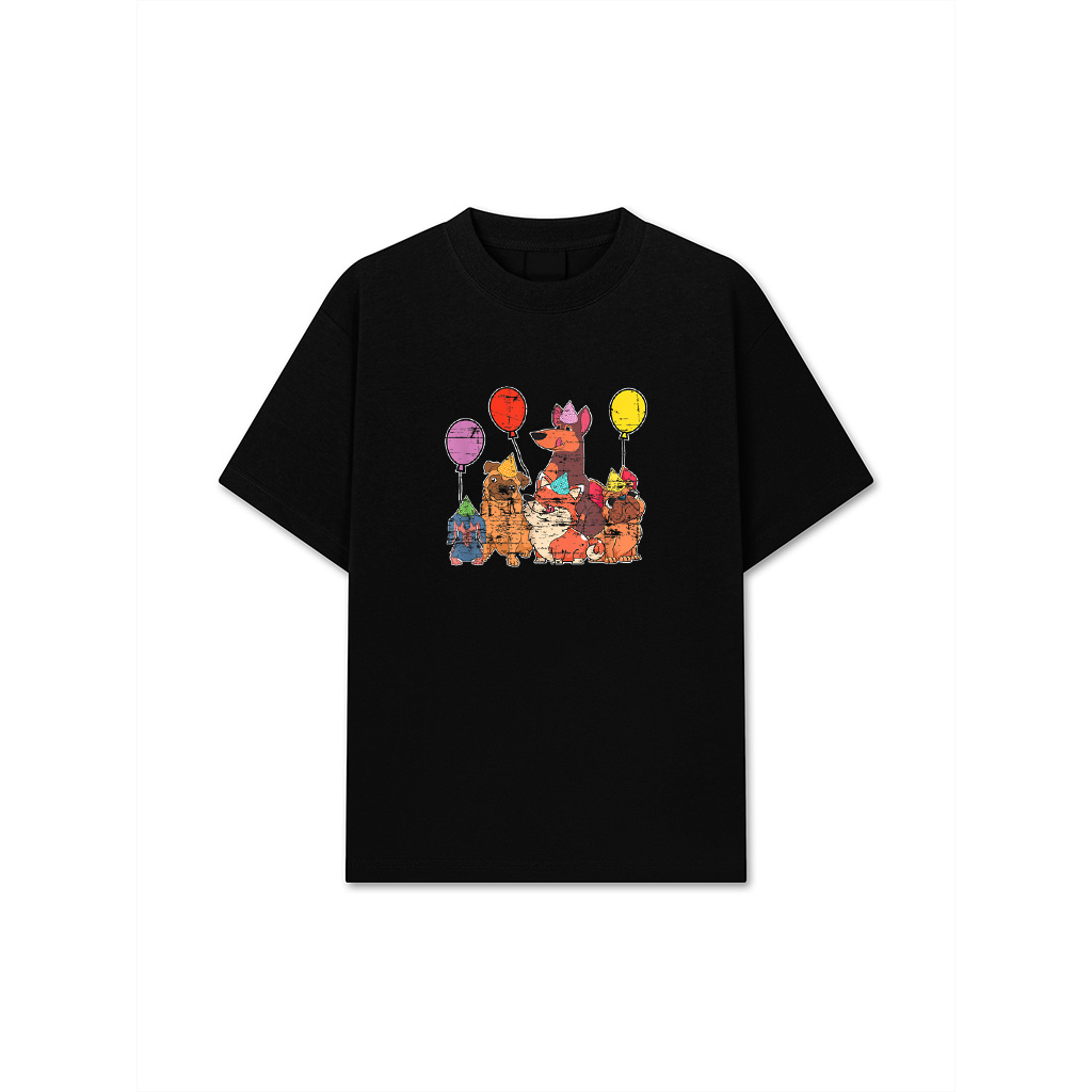 Cute Dog Owner Birthday Animal Kids Celebration Party Dog T-Shirt