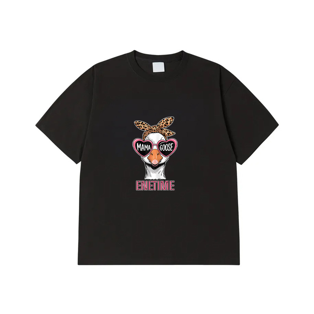 Cute Mama Goose Face Sunglasses Mom Mommy Funny Mothers Day T-Shirt