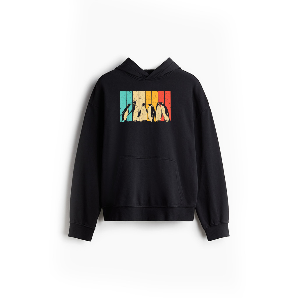 Cute Penguin Art Men Women Bird Zoologist Penguin Lovers Hoodie