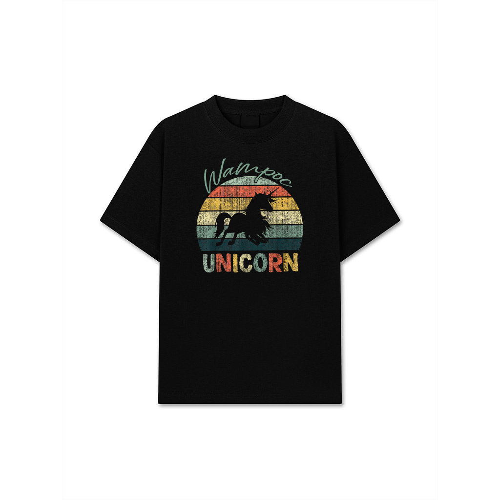 Cute Unicorn Vintage T-Shirt Retro Fantasy Horse Gift T-Shirt