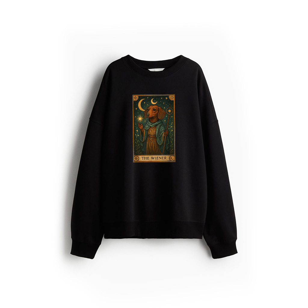 Dachshund Doxie Dog Tarot Wiener Dog Sweatshirt 21-07-2025