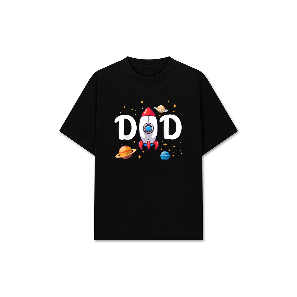 Dad Of The Birthday Boy Space Astronaut 1St Birthday Family T-Shirt