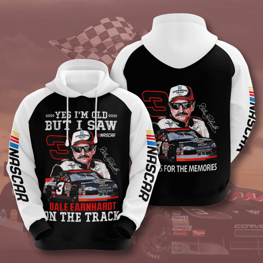 Dale Earnhardt 3D Hoodie