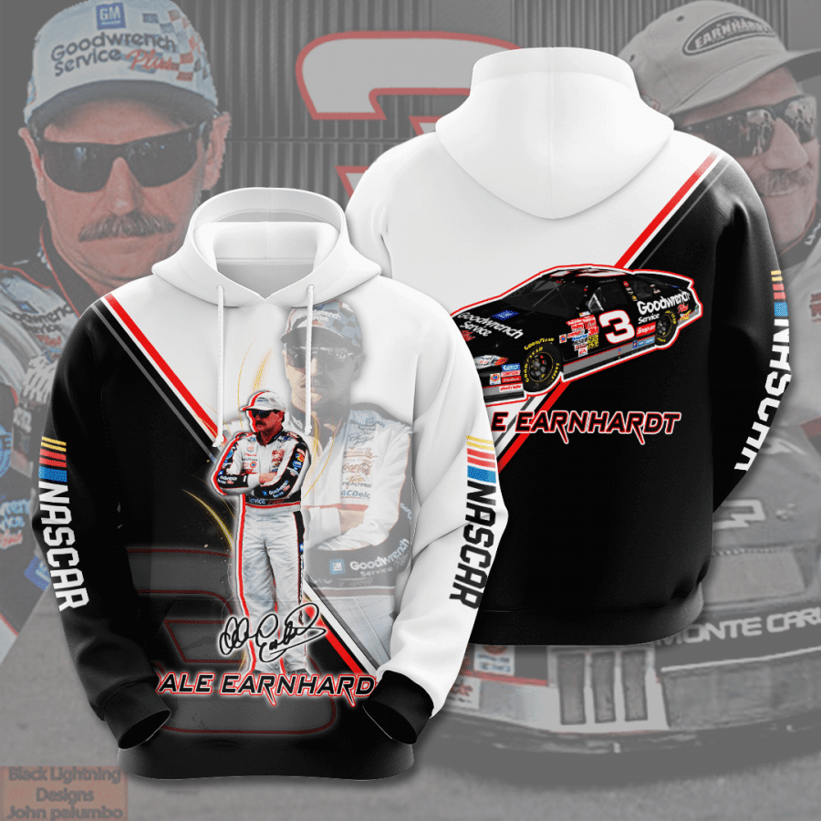 Dale Earnhardt 3D Hoodie