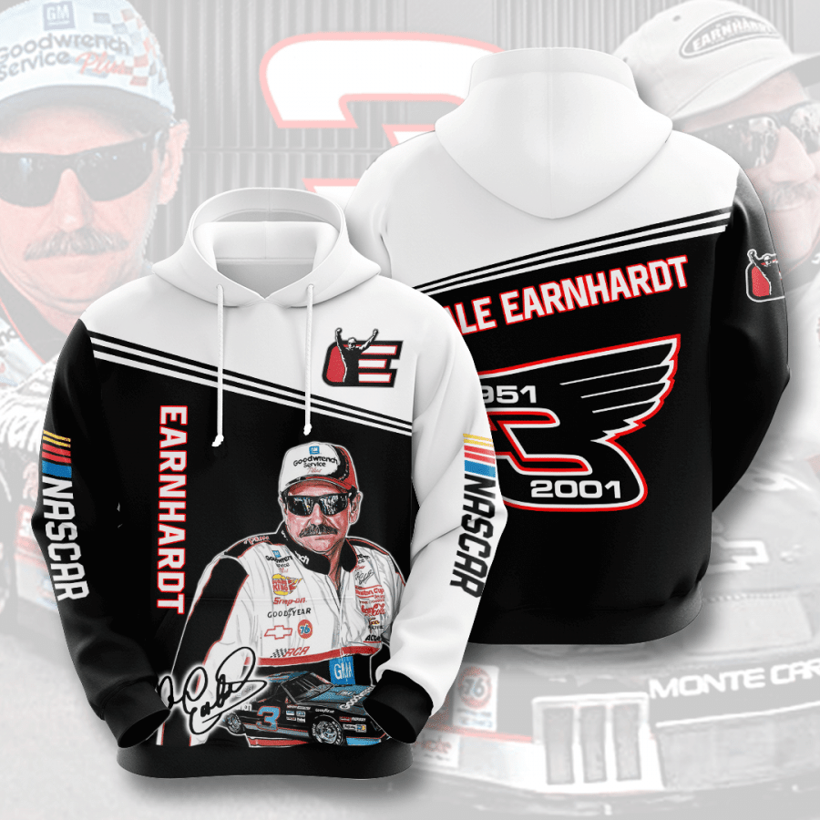 Dale Earnhardt 3D Hoodie