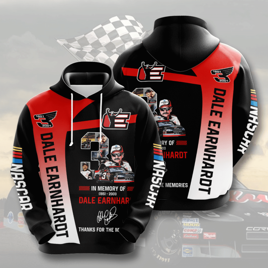 Dale Earnhardt 3D Hoodie
