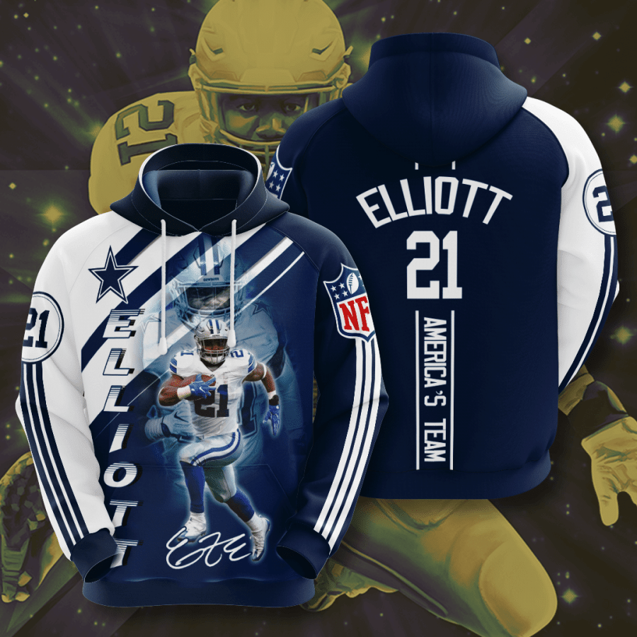 Dallas Cowboys 3D Hoodie