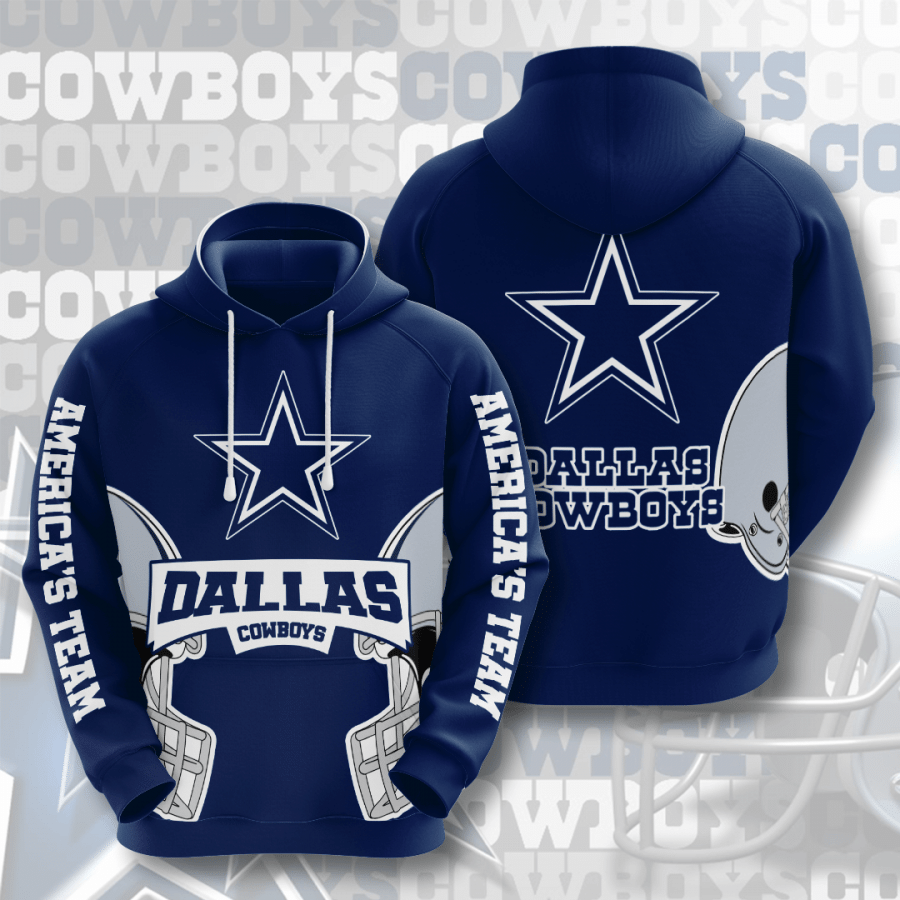 Dallas Cowboys 3D Hoodie