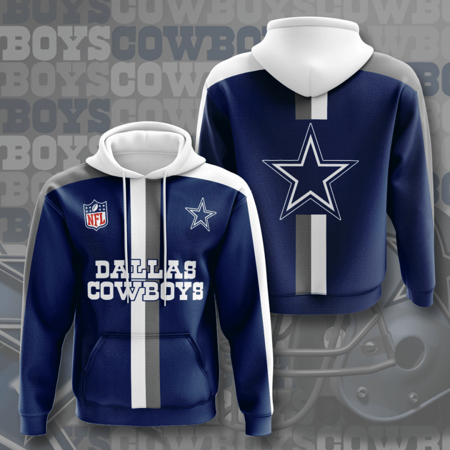 Dallas Cowboys 3D Hoodie