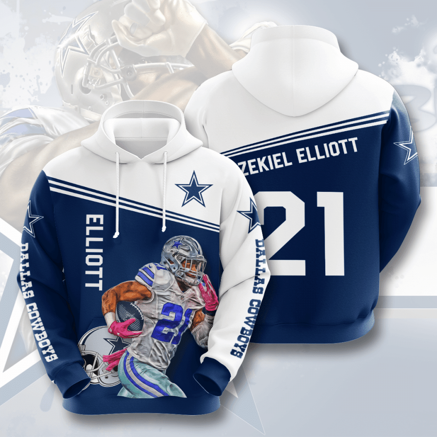 Dallas Cowboys 3D Hoodie