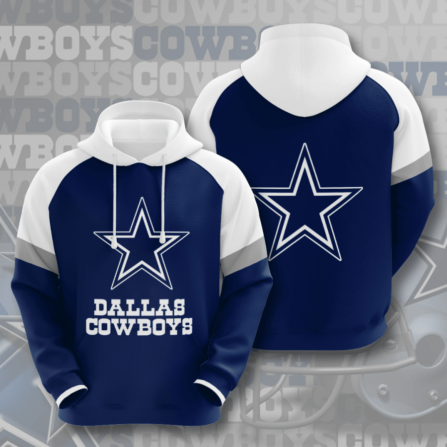 Dallas Cowboys 3D Hoodie