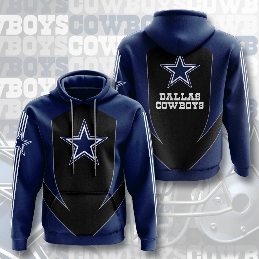 Dallas Cowboys 3D Hoodie