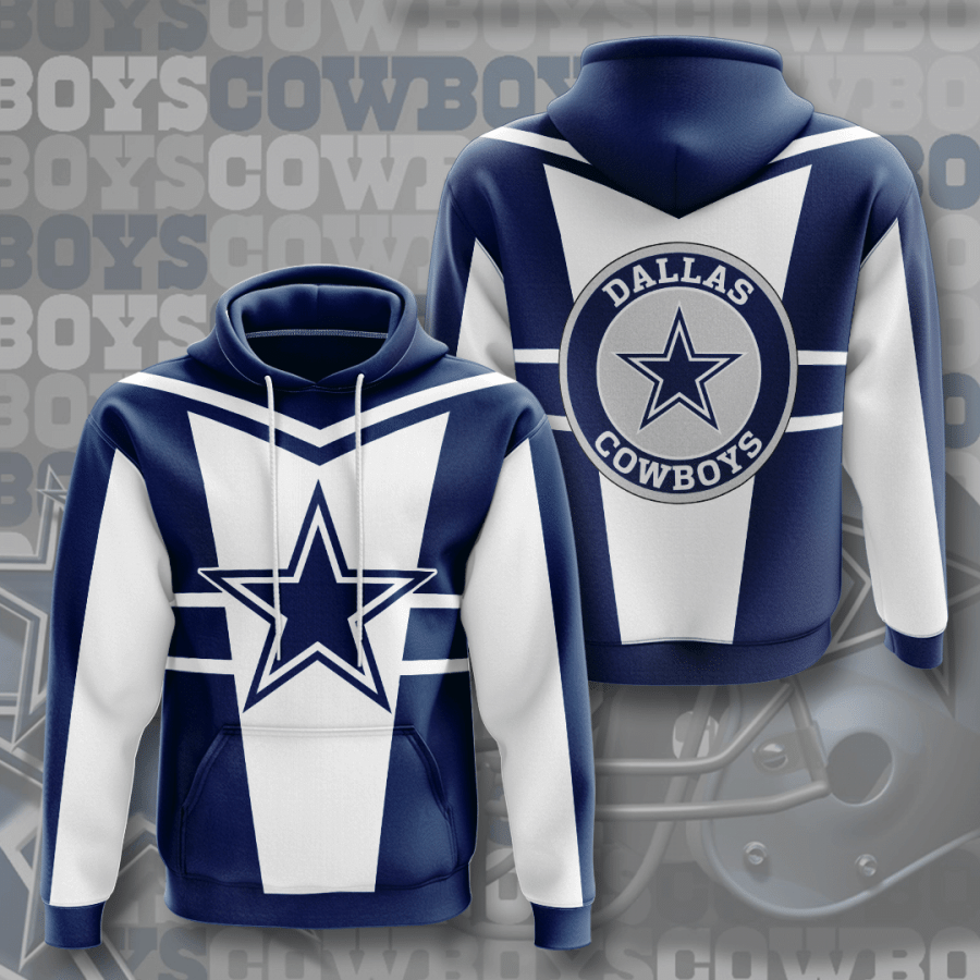Dallas Cowboys 3D Hoodie