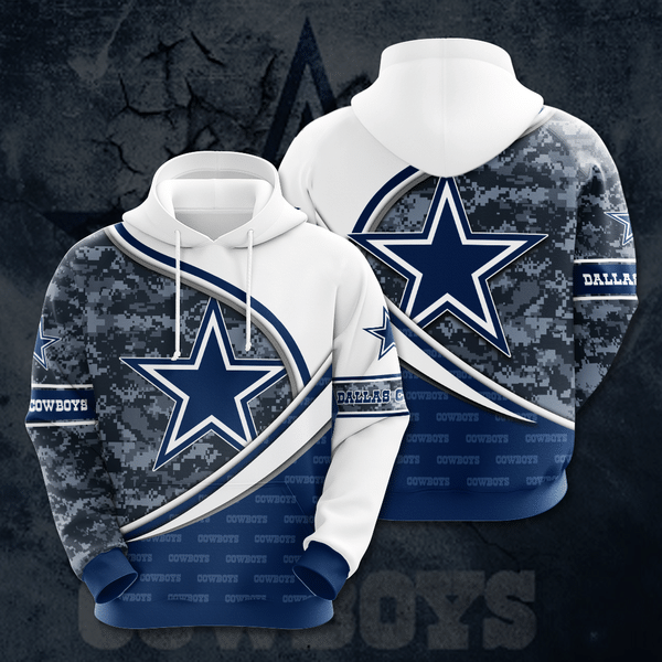 Dallas Cowboys 3D Hoodie