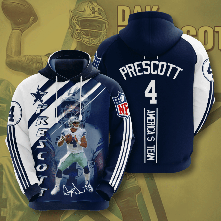 Dallas Cowboys 3D Hoodie