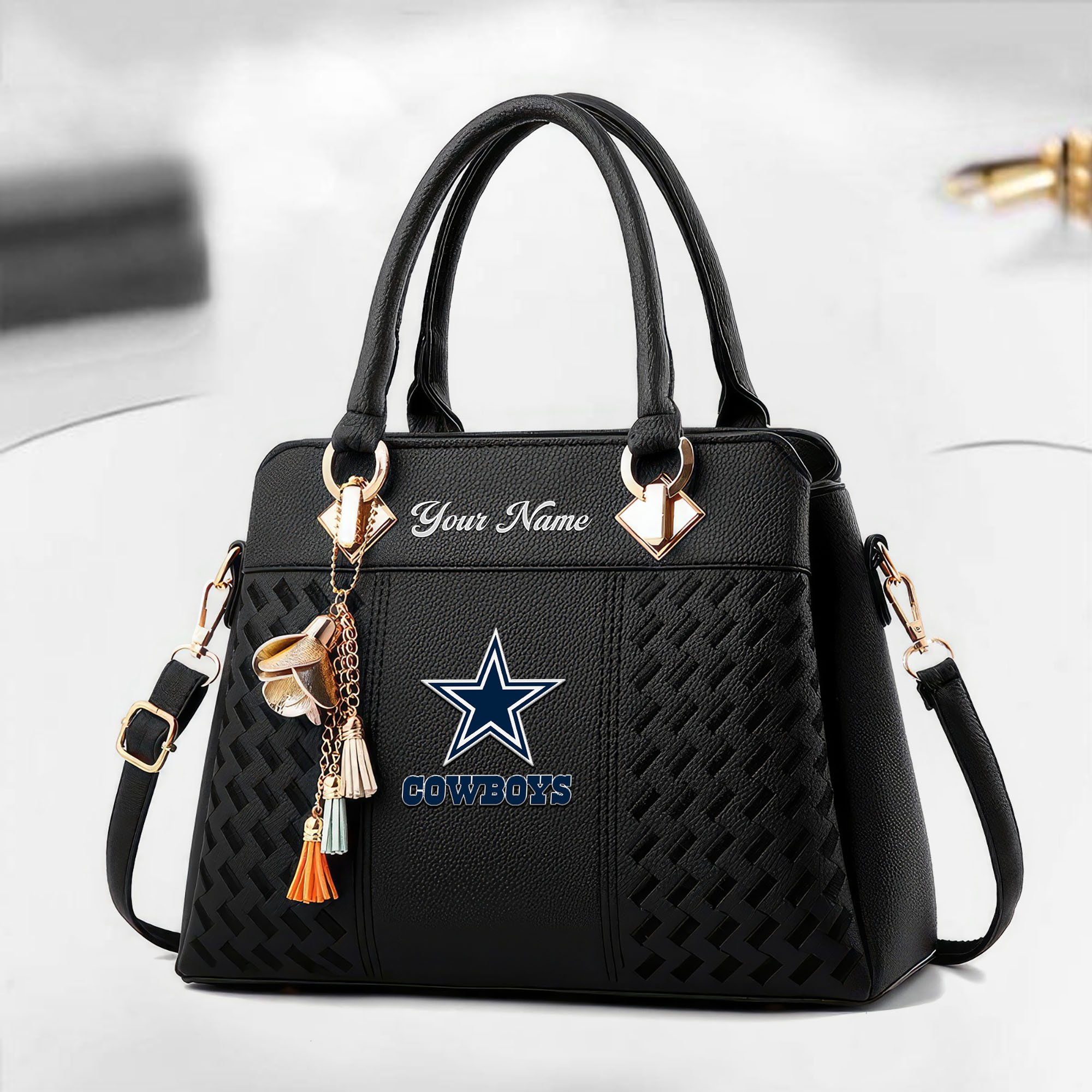 Dallas Cowboys Custom Deluxe Handbag For Women Custom Your Name 2025 Versions, Sport Deluxe Handbag