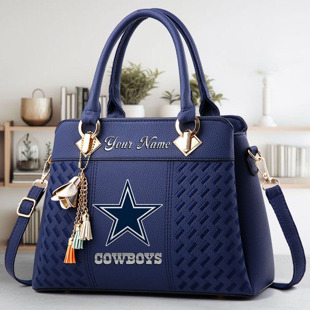 Dallas Cowboys Deluxe Handbag For Women Custom Name 2025 Versions, Sport Deluxe Handbag