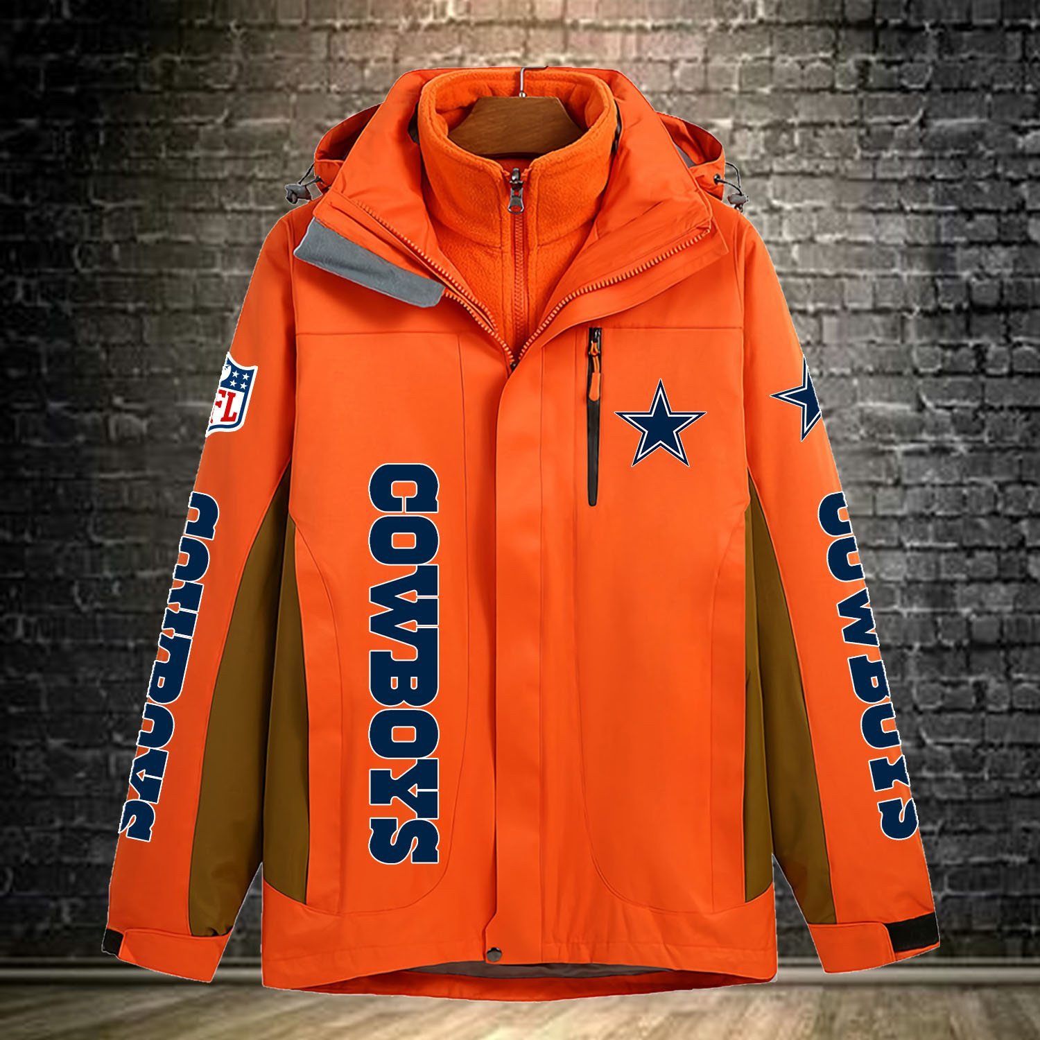 Dallas Cowboys NFL Personalized Windbreaker Jacket For Fan