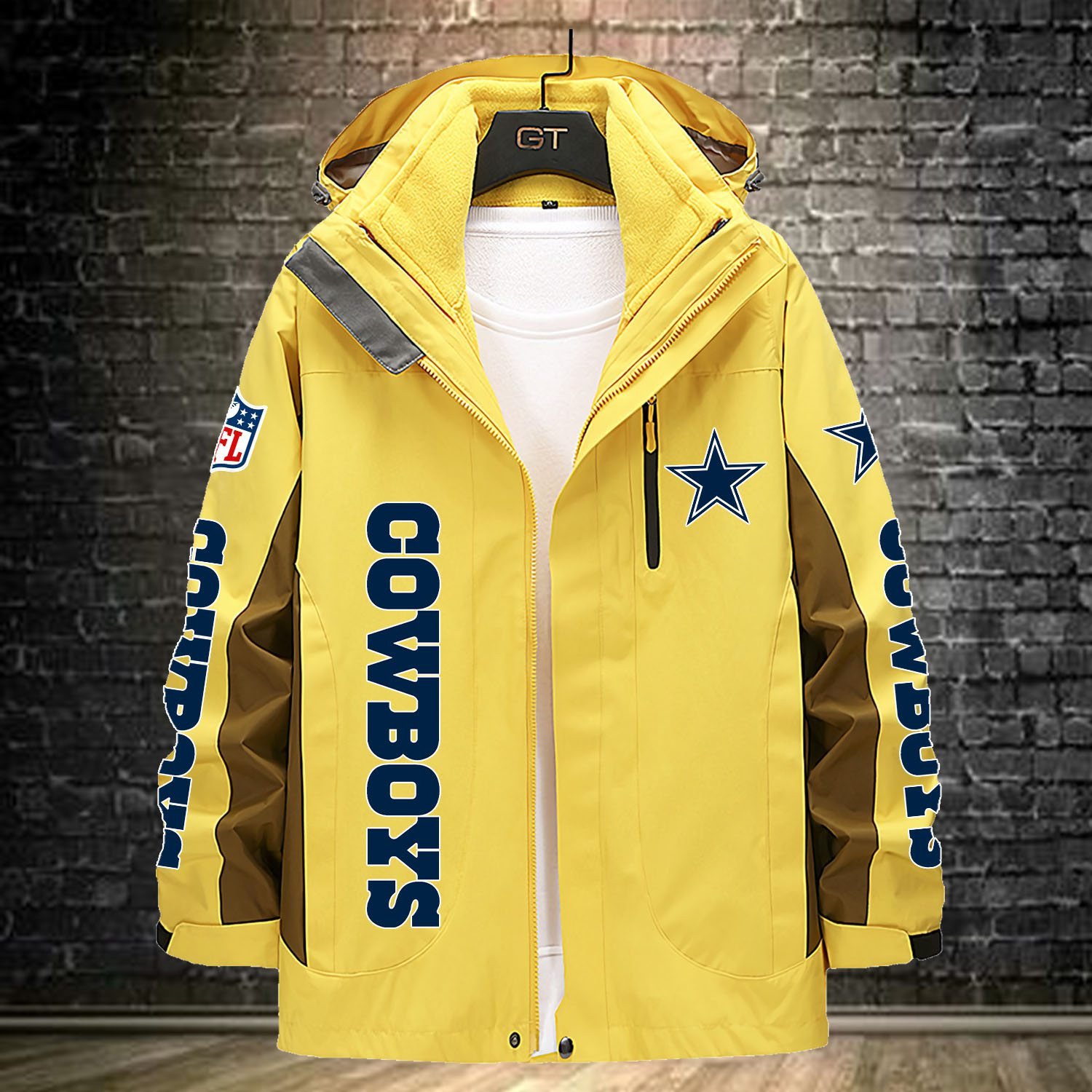 Dallas Cowboys NFL Personalized Windbreaker Jacket For Fan