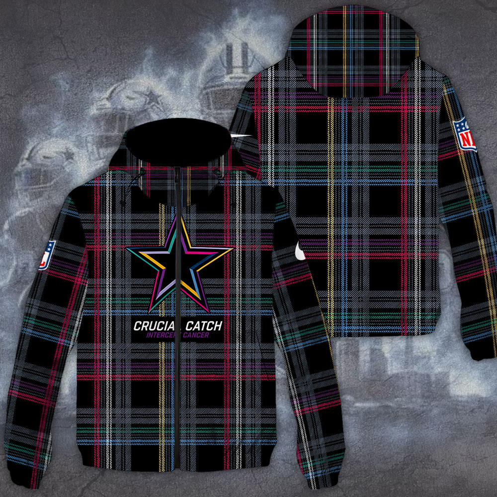 Dallas Cowboys NFL Style Windbreaker Jacket For Fans