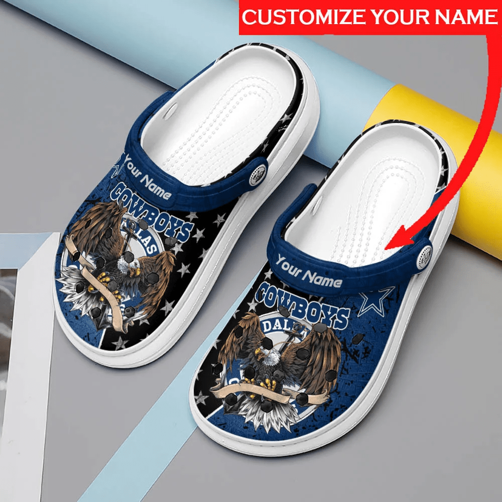Dallas Cowboys Personalized Limited Clog BG105