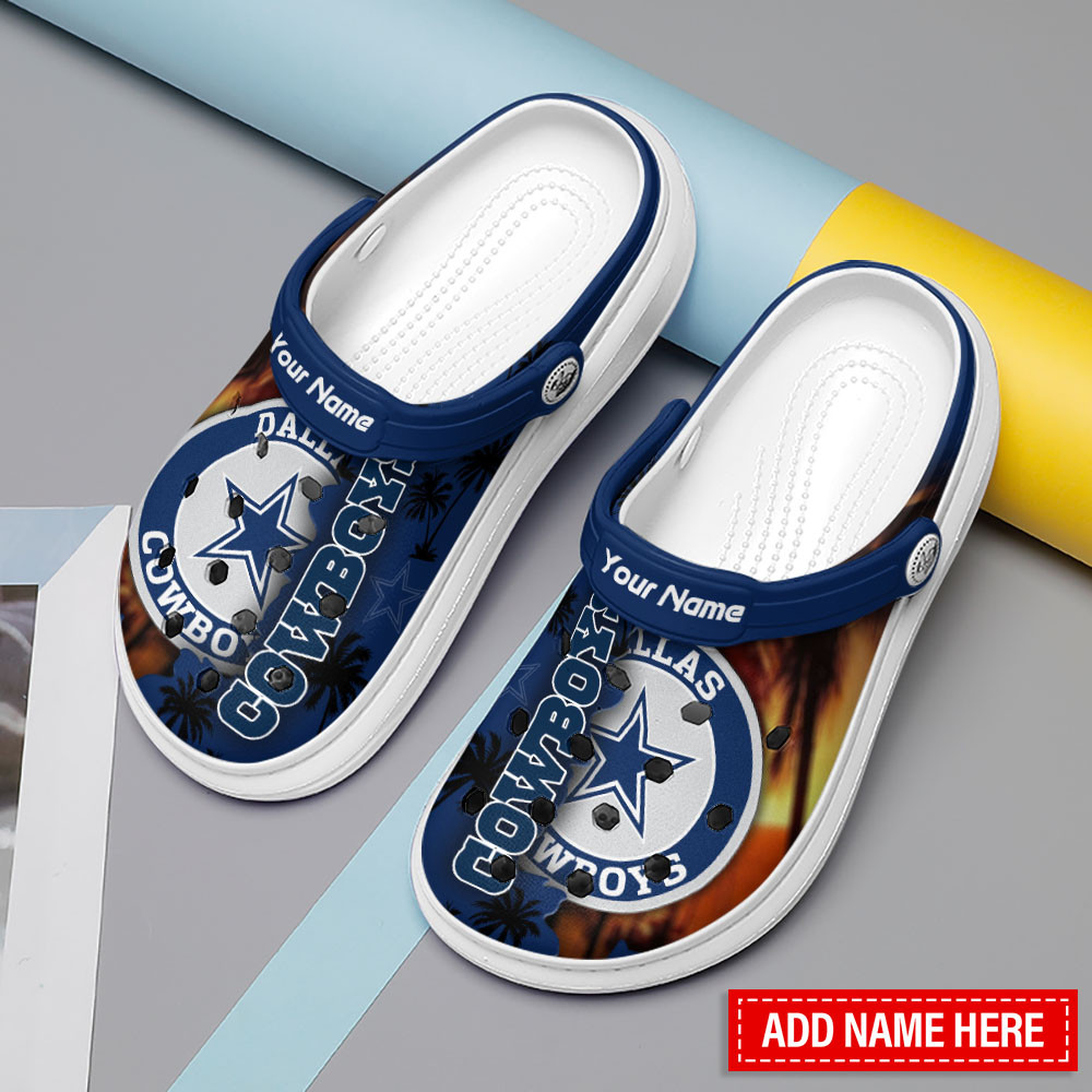 Dallas Cowboys Personalized Limited Clog BG173