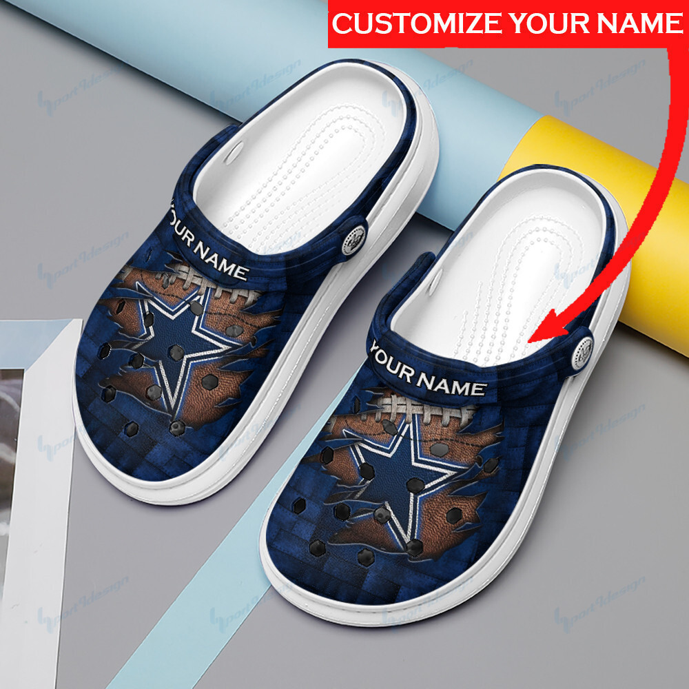 Dallas Cowboys Personalized Limited Clog BG19