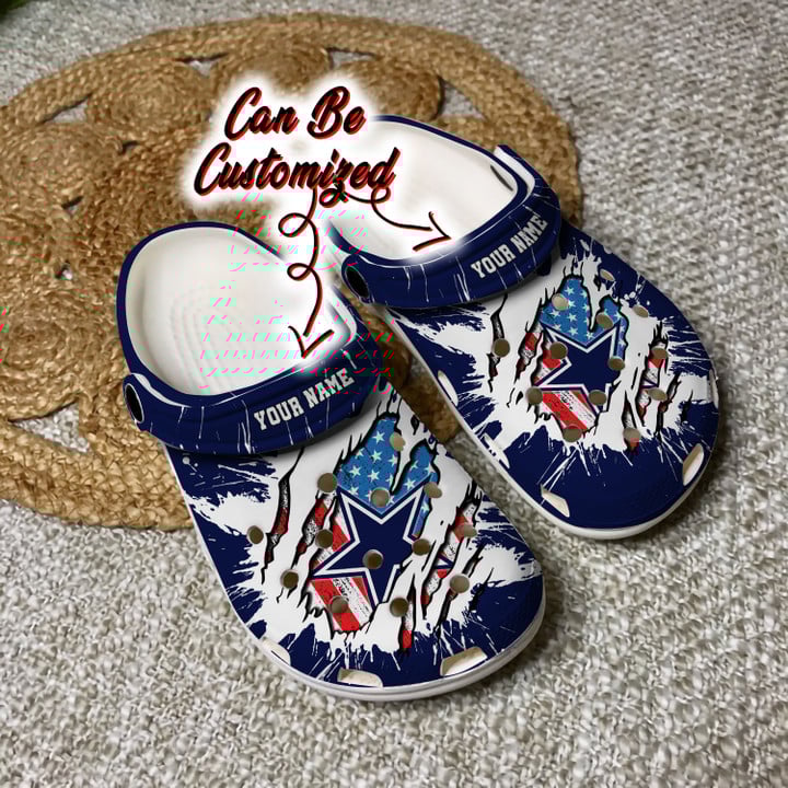 Dallas Cowboys Personalized Limited Clog BG236