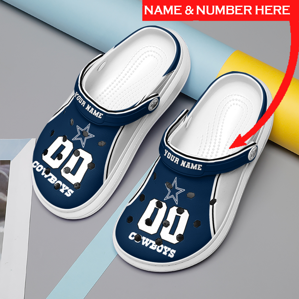 Dallas Cowboys Personalized Limited Clog BG338