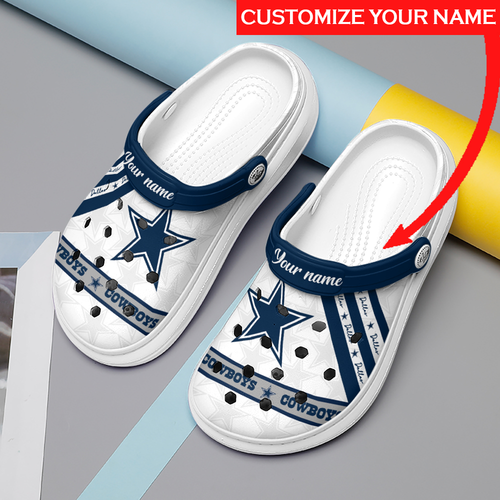 Dallas Cowboys Personalized Limited Clog BG349