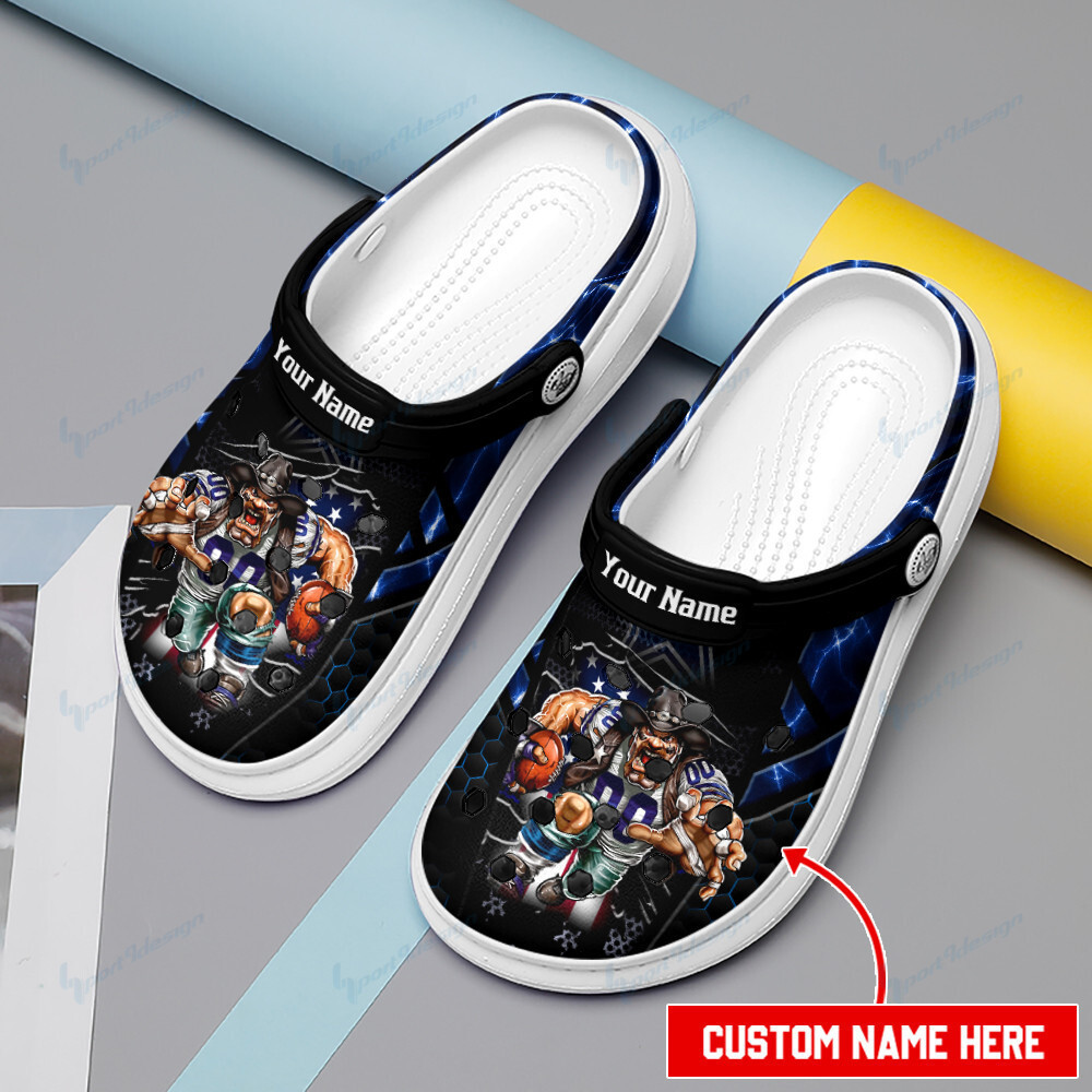 Dallas Cowboys Personalized Limited Clog BG44