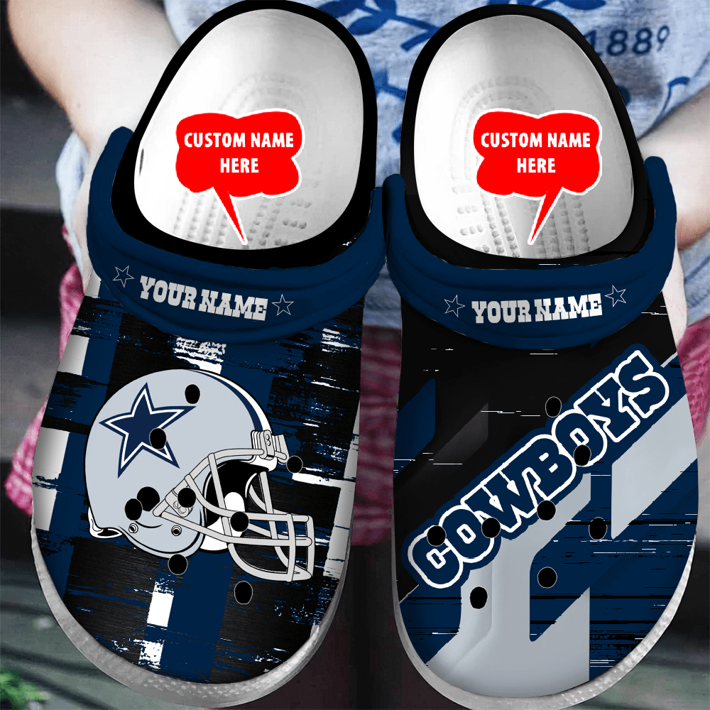 Dallas Cowboys Personalized Limited Clog BGCR408