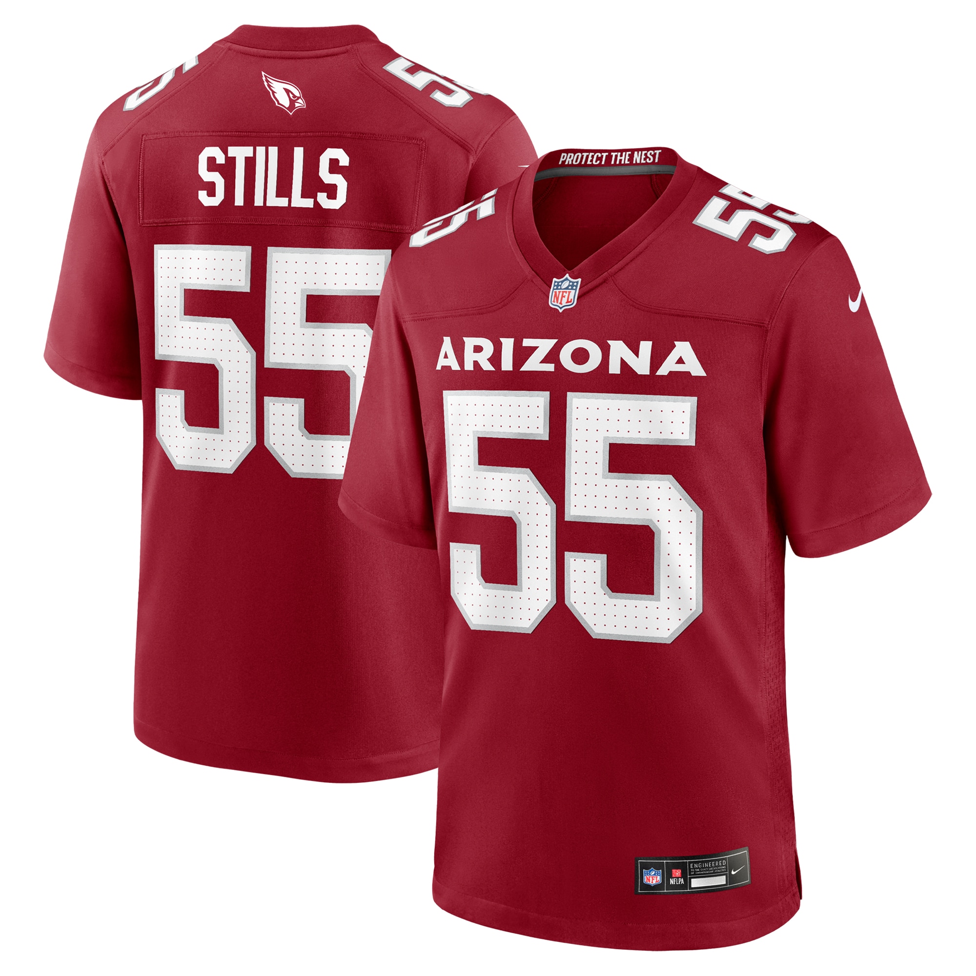 Dante Stills Arizona Cardinals Nike Team Game Jersey   Cardinal