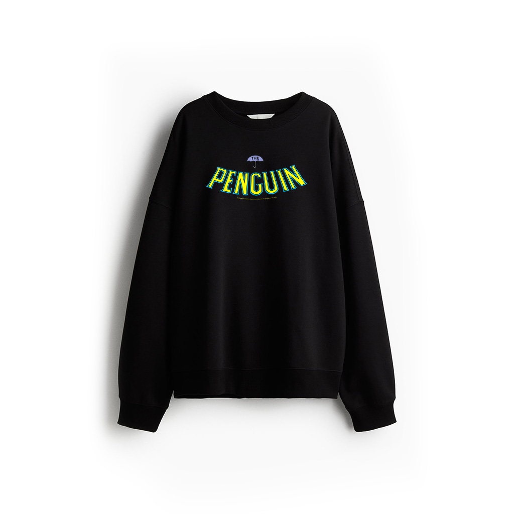 DC Comics Batman Penguin Classic Umbrella Logo Sweatshirt