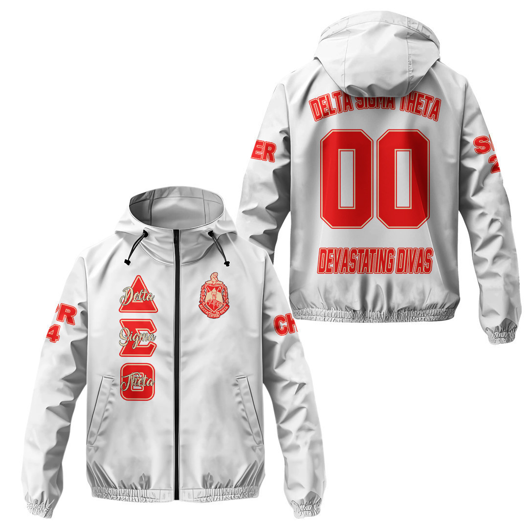 Delta Sigma Theta Style Windbreaker