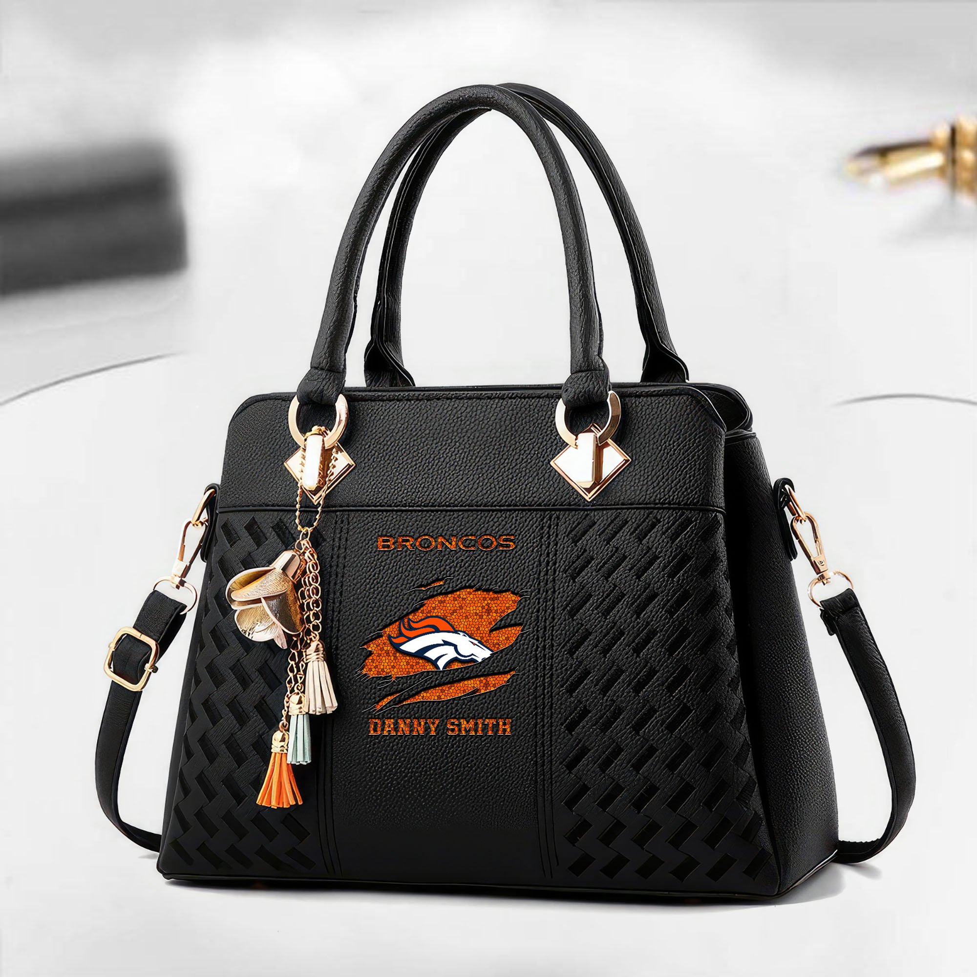 Denver Broncos Deluxe Handbag For Women 2025 Versions, Sport Deluxe Handbag, Mothers Day Gift